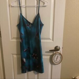 Vintage Angelique Sexy Chemise Mini Slip Dress Lingerie Women's Size Medium